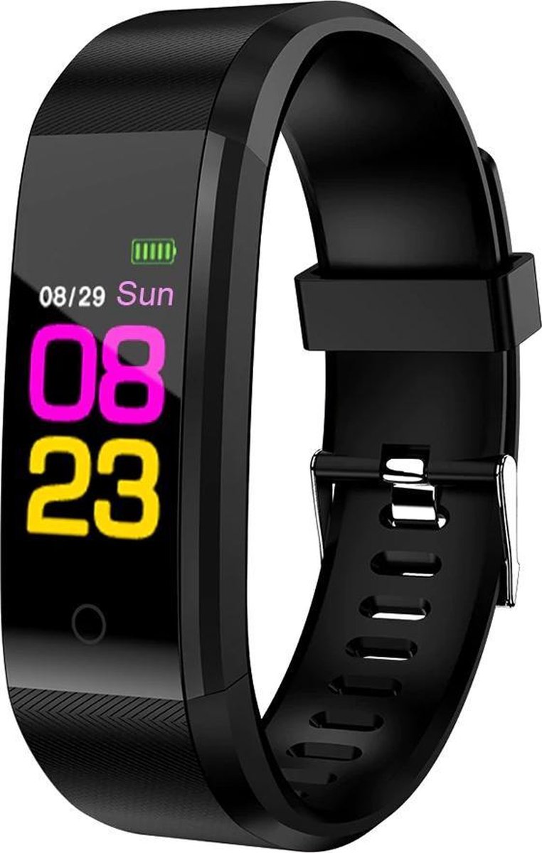 Slimme armband Sportarmband Slim horloge Bluetooth Sport Stappenteller Scherm Touchpad. bol