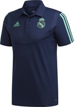 Adidas Real Madrid heren polo - Champions League 2019/2020 - maat XL - kleur blauw