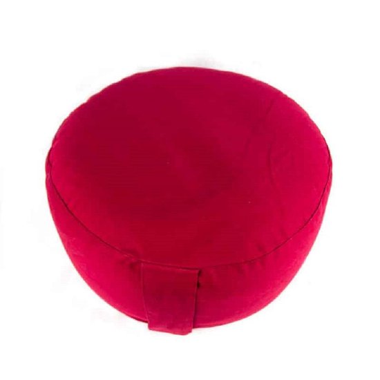 Meditatiekussen Rood extra hoog - 36 x 22 cm - 4300g van MEDI — afbeelding 3