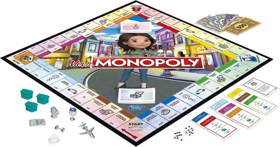 Thumbnail van een extra afbeelding van het spel Mevrouw Monopoly - Bordspel