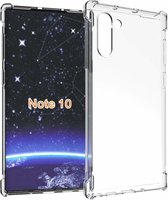 Ntech hoesje Geschikt voorAnti Shock - Samsung Galaxy Note 10 - Transparant
