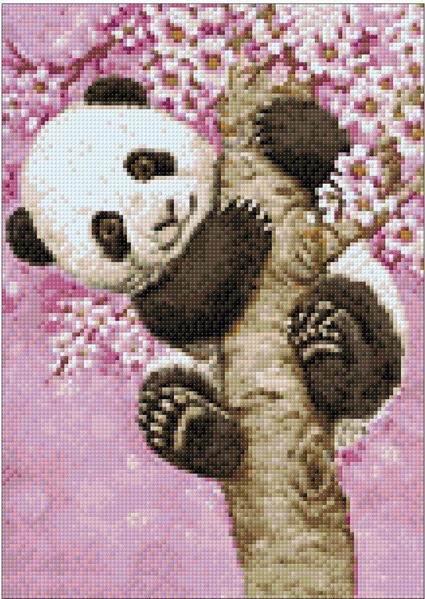Wizardi diamond painting – Sweet Panda - 27 x 38 cm