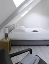 KatoenSatijn laken hotel kwaliteit 180x310 met sloop 65x65