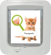 Kattenluik-sticker – Kitten – 14x14 cm