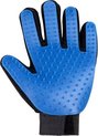 Borstel handschoen voor dieren - vachtverzorgingshandschoen - vachtverzorging - hond - kat - dieren borstel - massage handschoen - klitten kam