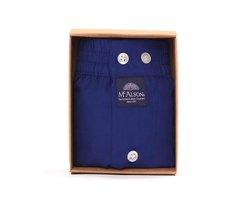 McAlson Boxershort Donkerblauw Lange Pijpen Los Model - M