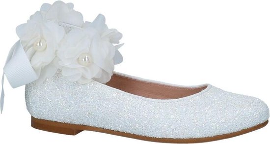 Zecchino d'oro ballerina wit Meisjes ( - witte ballerina met strik3070) -  Junior Steps