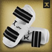 Taekwondobescherming voor je onderarmen JC-Club | WT | wit (Maat: S)