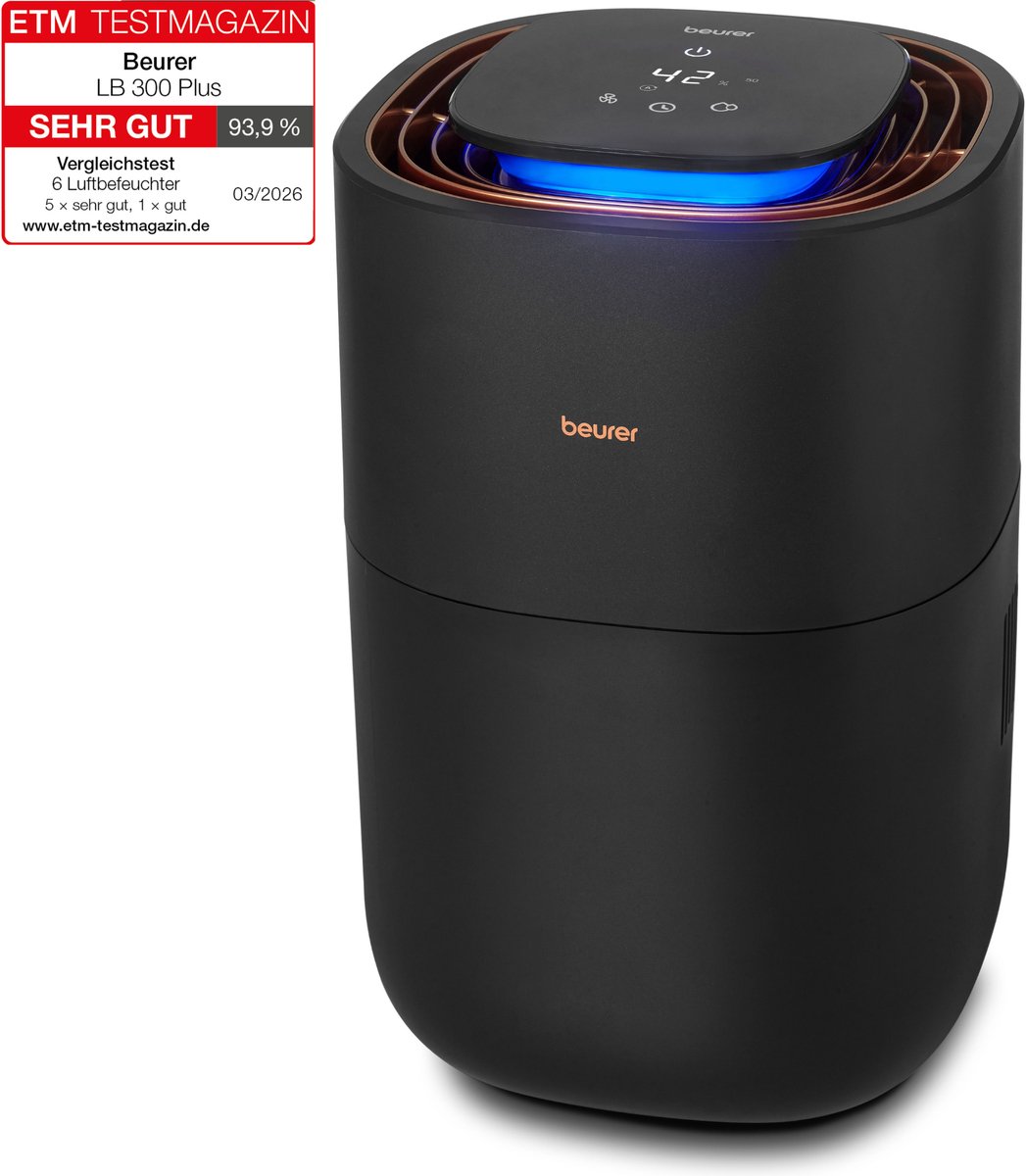 Beurer LB 300 Plus Luchtbevochtiger 1 stuk(s) Zwart