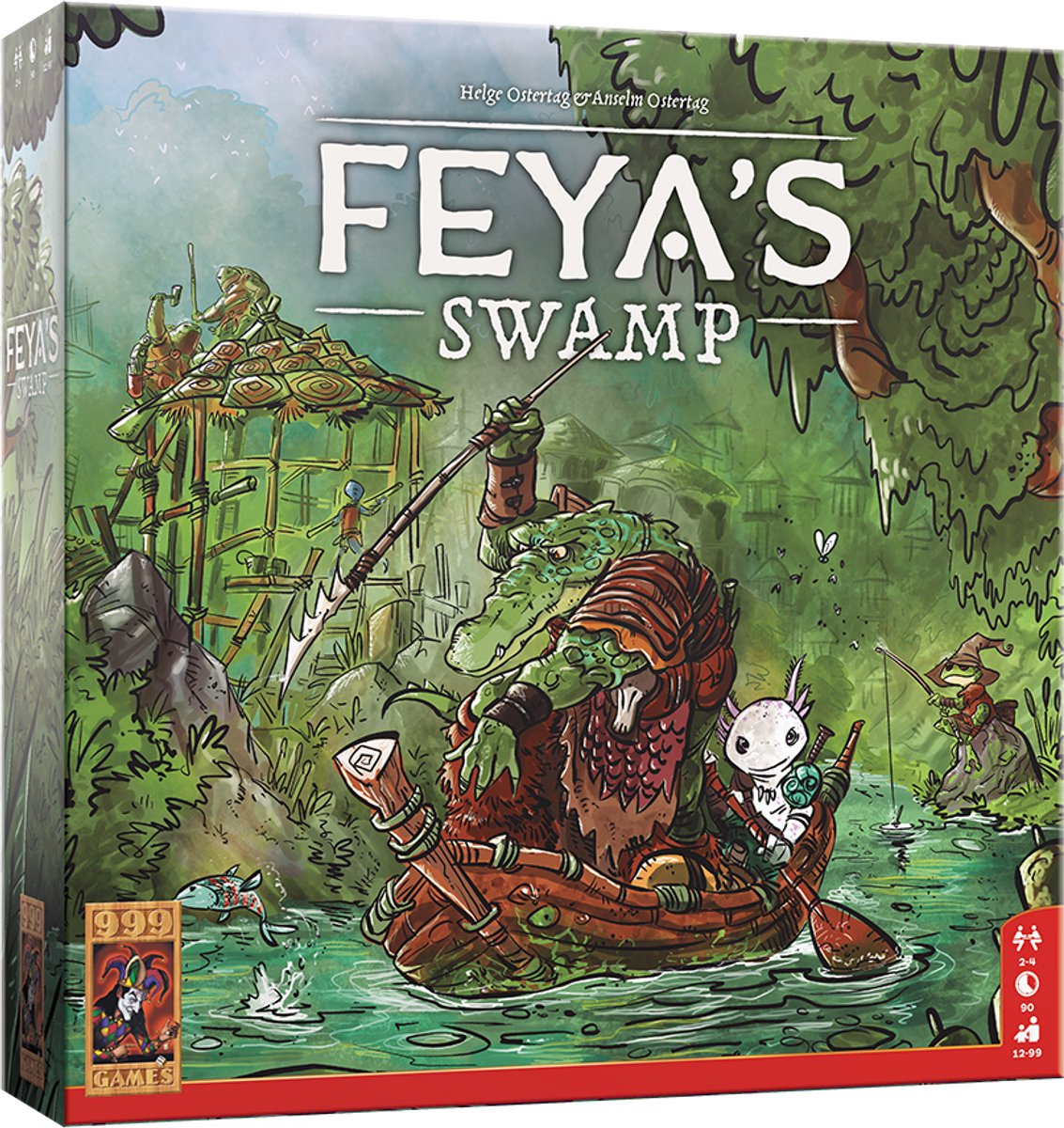 999 Games - Feya's Swamp - Strategisch expertspel - Sterke combinatie van worker placement en tile placement - van de makers van Terra Mystica!