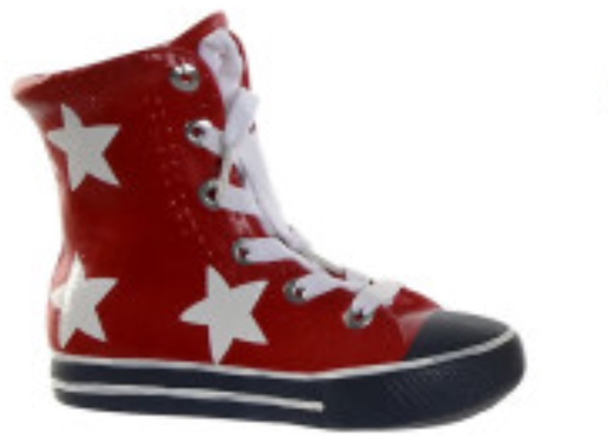 Rode hoge sneaker spaarpot - Item Int.