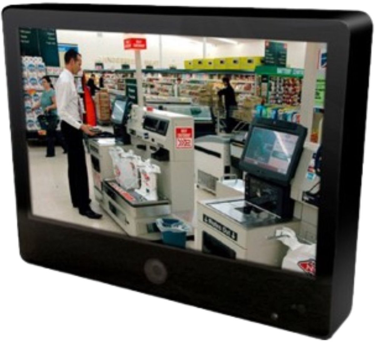 Zelfscan - bewakingsmonitor - Kassa Confrontatie Monitor - Incl. camera - Vista VK2-PVM10CAM