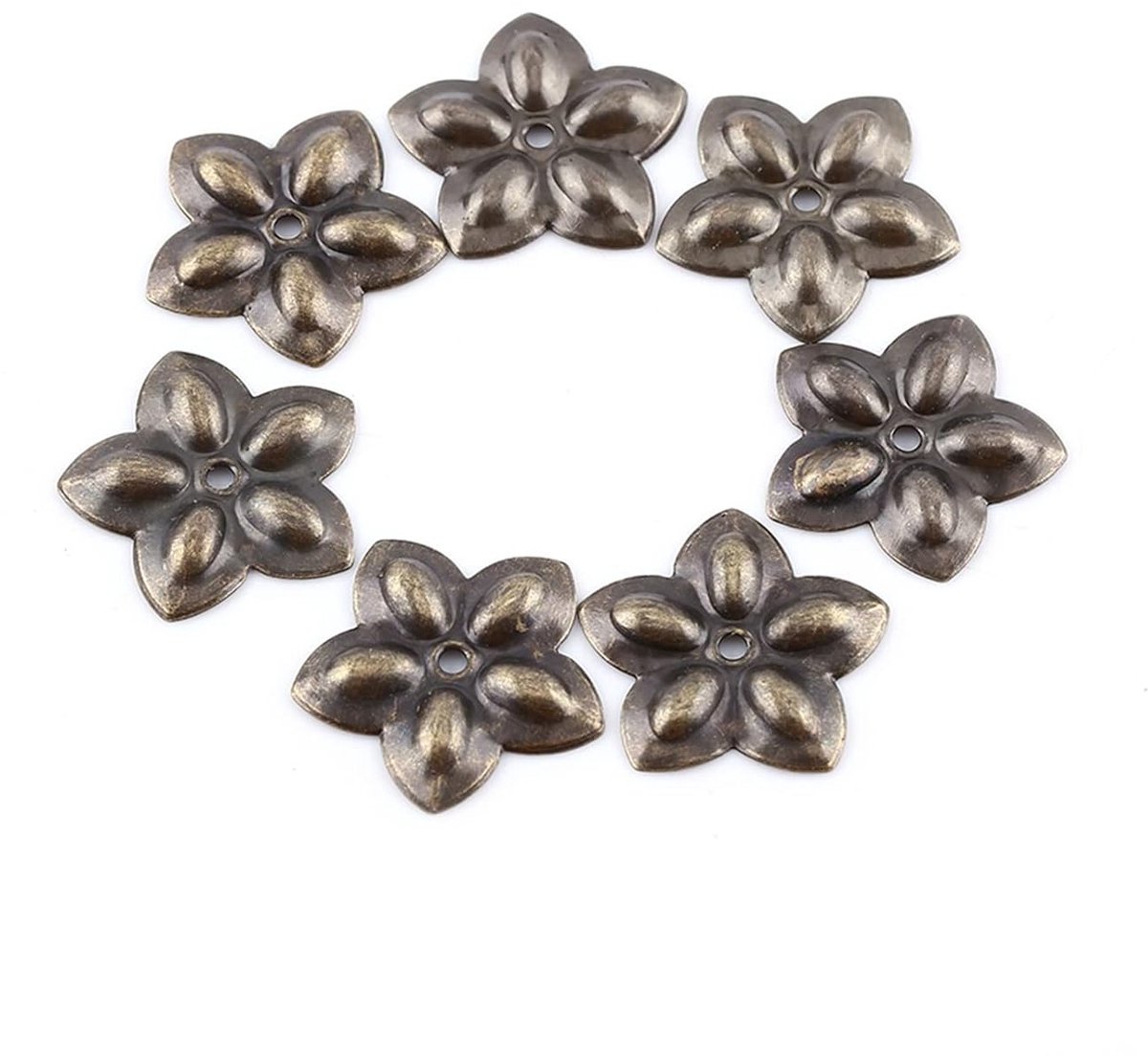 Antieke bronzen decoratieve houten spijkers voor meubels - 100 stuks voor interieurdecoratie en ambachtelijke projecten