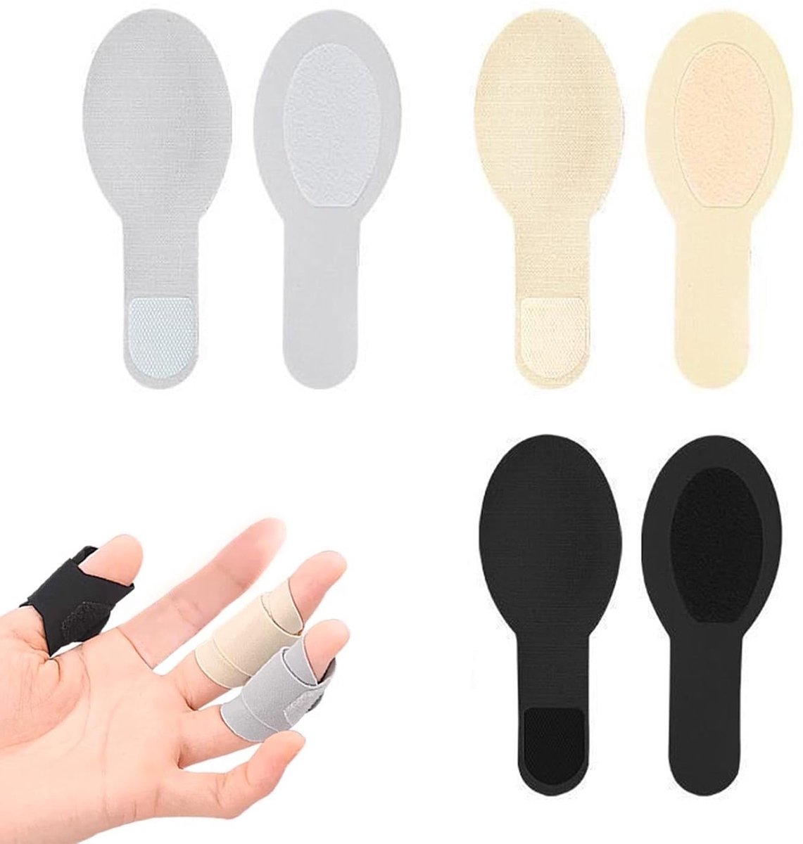 Finger Ring voor Kleine Vingers - Geschikt voor Index-, Midden-, Ring- en Kleine Vingers - Goed voor Triggerfracturen en Spannen van Vingers