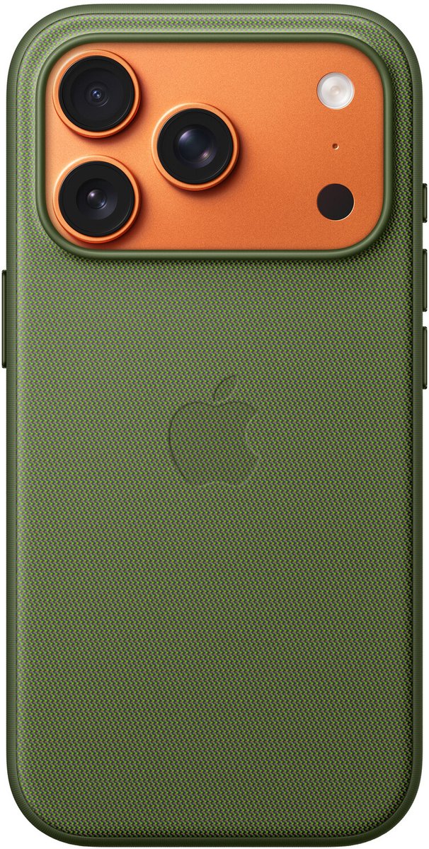 Apple TechWoven Case met MagSafe voor de Apple iPhone 17 Pro - Groen
