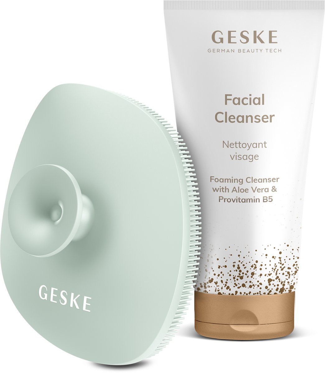 GESKE | SmartAppGuided™ Facial Brush | 4 in 1| + gratis cosmetica