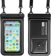 Nuvance Waterdicht Telefoonhoesje - Tot 7 inch - Drybag Onderwater Hoesje - Dubbele Klipsluiting
