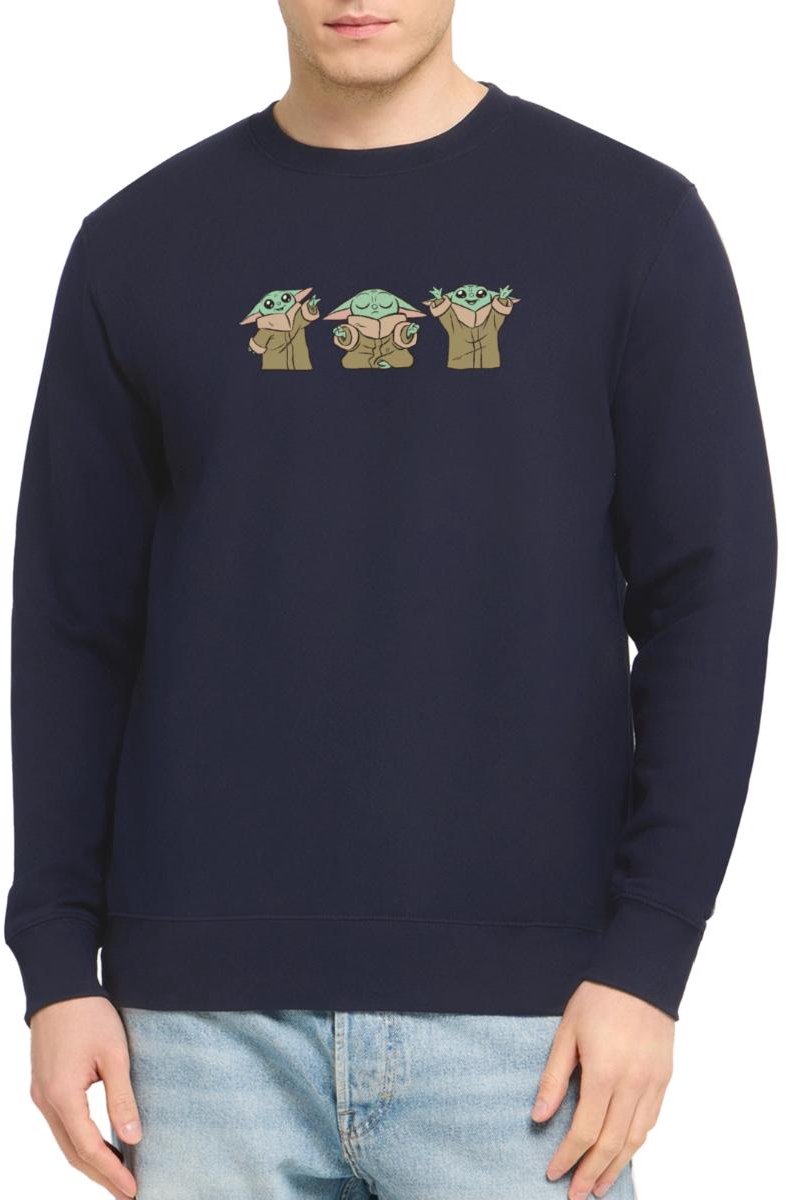 Star Wars Mandalorian Baby Yoda Sweater Heren