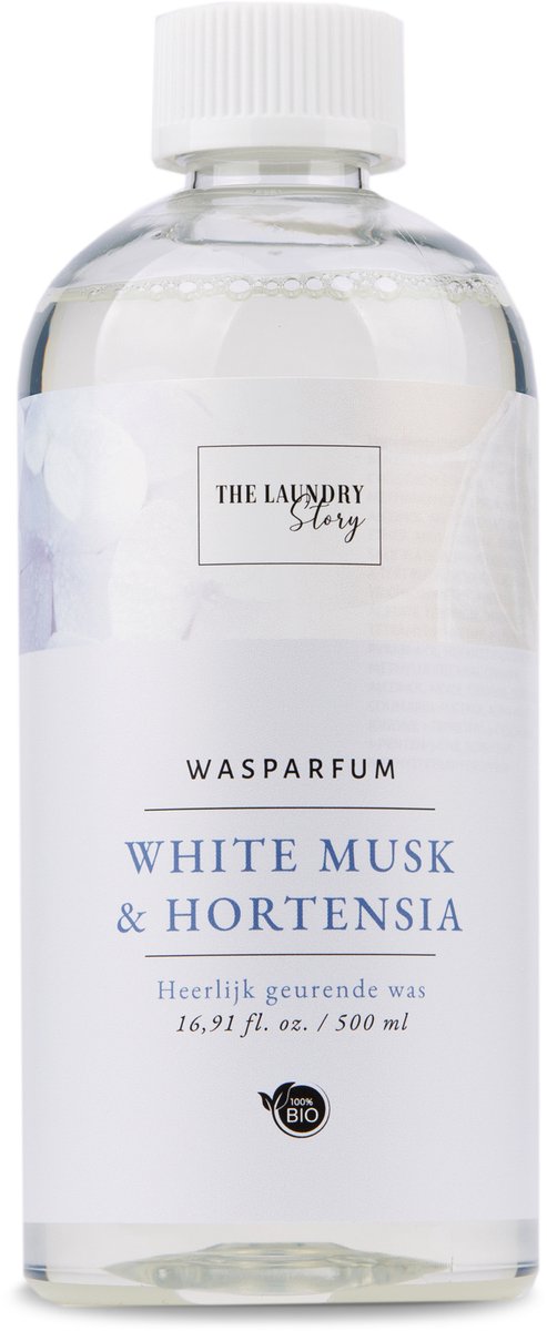 BIO Wasparfum White Musk & Hortensia - 100% biologisch