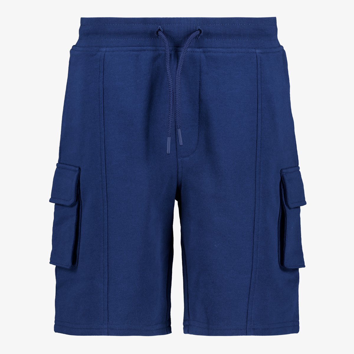 Unsigned jongens cargo sweatshort blauw - Maat 170