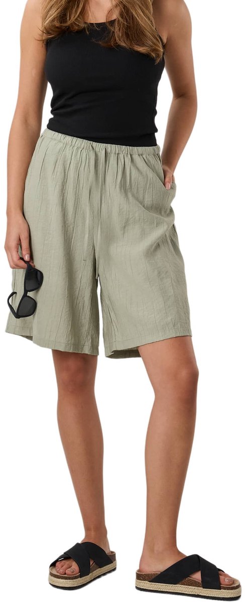 Seaside Savannah Crinkle Shorts – Casual damesshorts – Maat 38