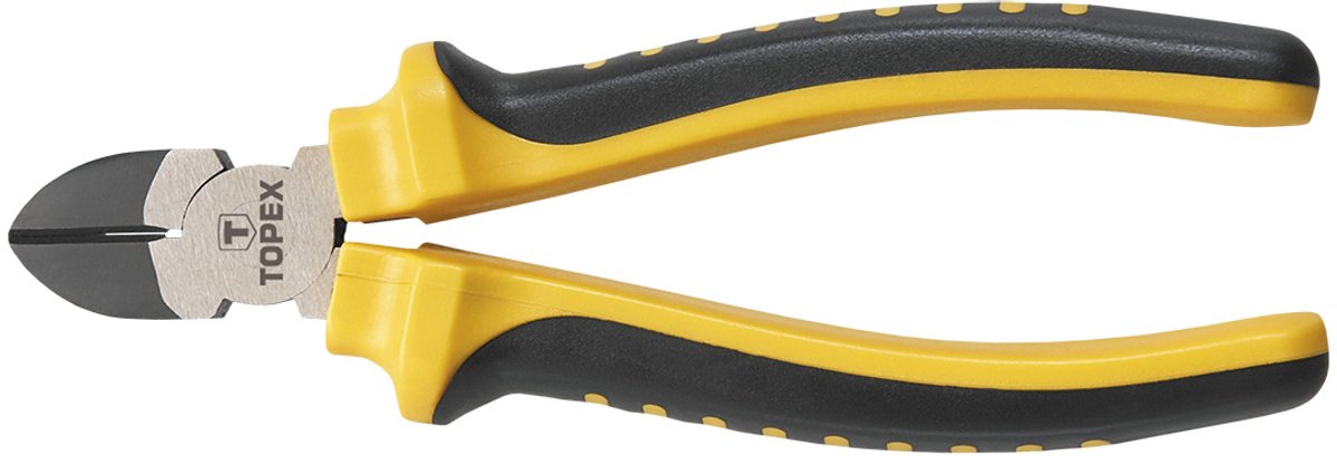 Topex Serie - Zijsnijtang - 180mm - Ergonomische Handgrepen - Inductief Gehard