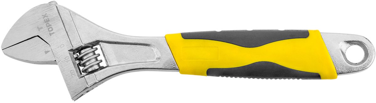 Topex - Verstelbare Sleutel - 250mm - Ergonomische Handgreep