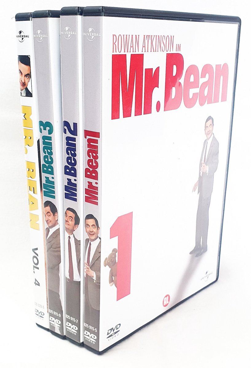 Mr. Bean - Rowan Atkinson - TV Serie - Delen 1 t/m 4 (Nederlands Ondertiteld) 4-DVD set