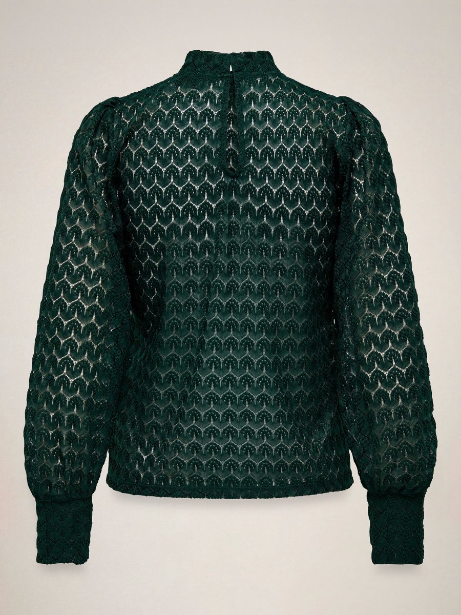 JDY - JDYAVERY L/S LACE TOP JRS NOOS - Dames - Blouses