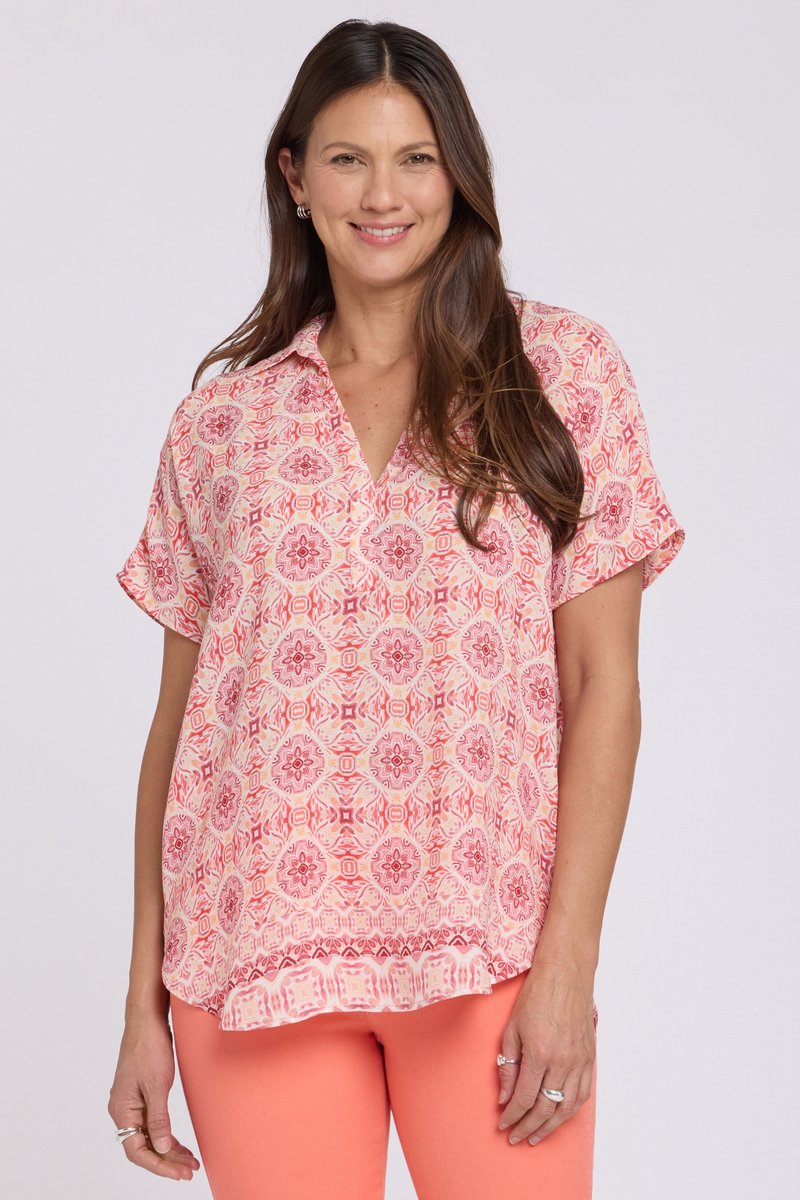 Becky Short Sleeved Blouse