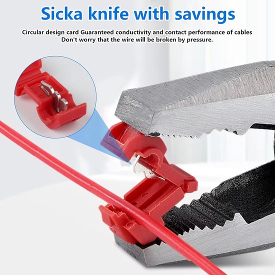 Gel Connector - 30 Stuks - met 10 waterdichte kabelklemmen - Kabelverbinder - Model 314 - waterdichte kabelklem - Draadverbinders voor perimeterdraad - Begrenzingsdraad - voor robotmaaier / tuin / outdoor / auto van Merkloos	 — afbeelding 2