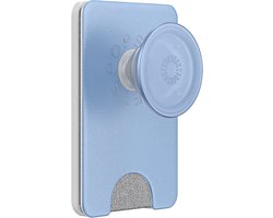 PopSockets, PopWallet MagSafe Houder voor Smartphone met Geïntegreerde Kaarthouder, Blauw