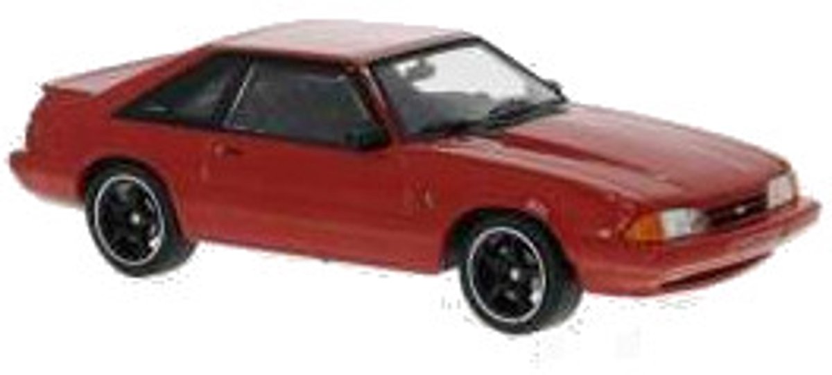Ford Mustang III 1992 Rood Modelauto 1/43 Ixo Models