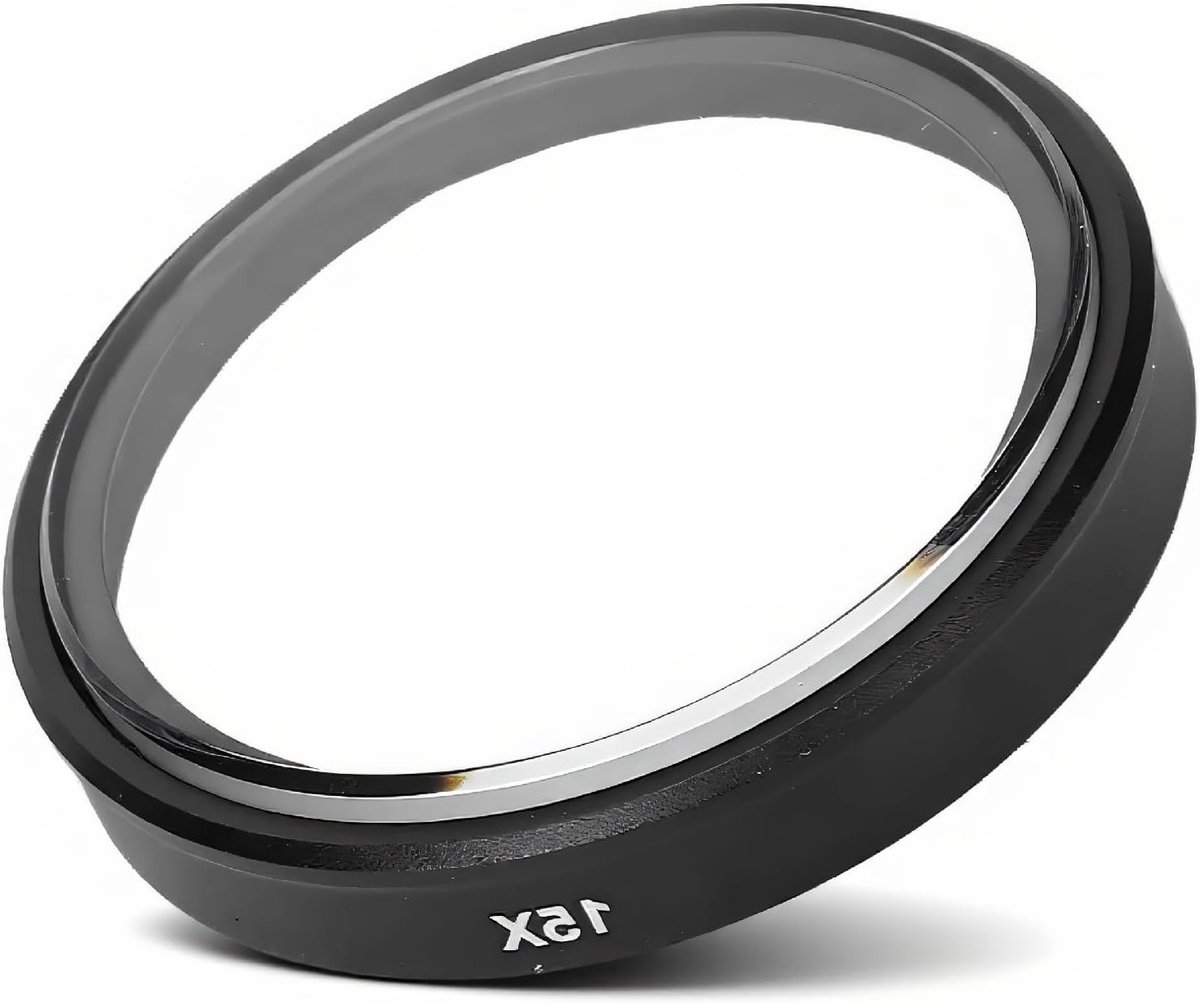 Macro Filter voor Actiecamera's - 15x Vergroting, HD Coating, Waterdicht en Aluminium Frame voor Detaillistische Opnames