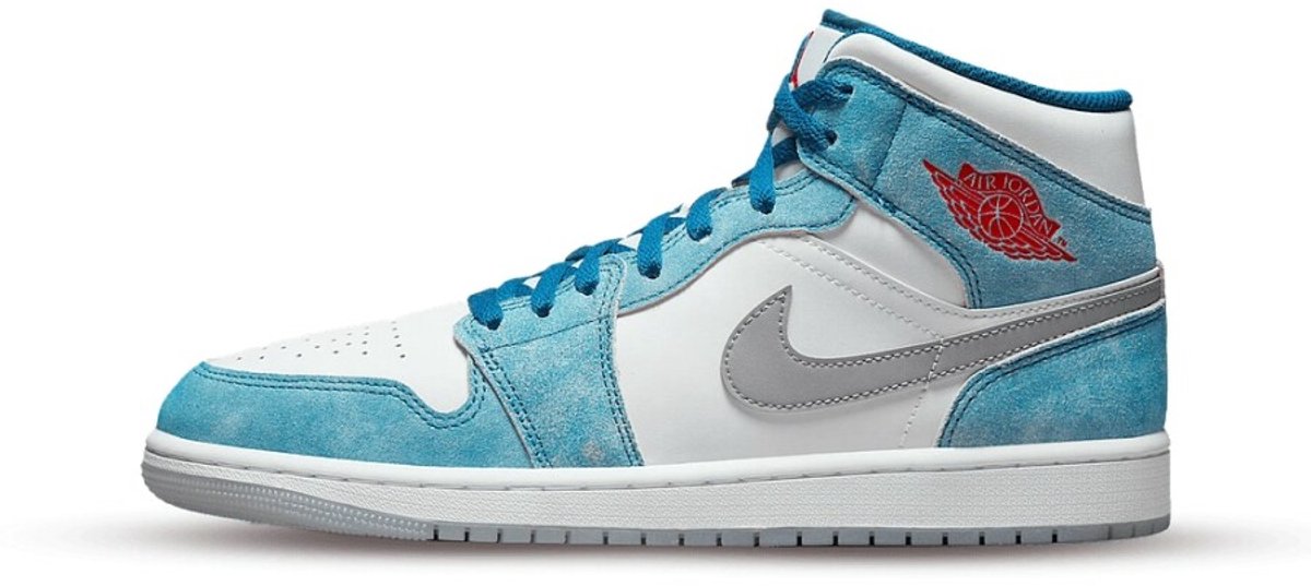 Nike Air Jordan 1 Mid SE French Fire DN3706-401 EUR Blauw