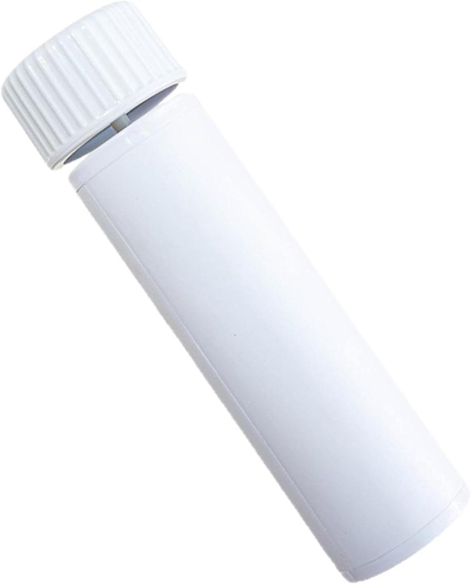 Handmatige Melkschuimer - Latte Mixer Koffie Opschuimer - Dranken Bereiden - Geruisloze Werking - 4.4x4.4x17.2cm - Wit