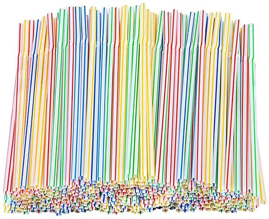 Pailles - Carton de 10 000 pièces - 100 paquets de 100 pièces