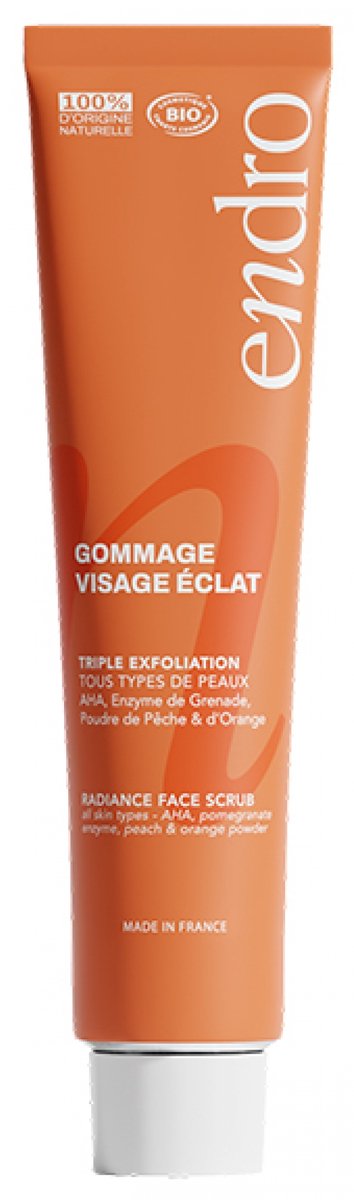 Endro Gommage Visage Éclat Bio 75 ml