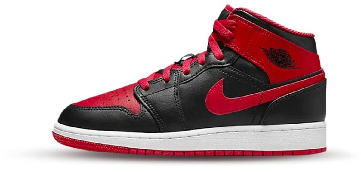 Air Jordan 1 Mid Alternate Bred (GS) - Maat 36
