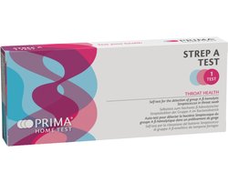 Streptokokken A test - Strep A bacterie - zelftest - Prima Lab - 1 test