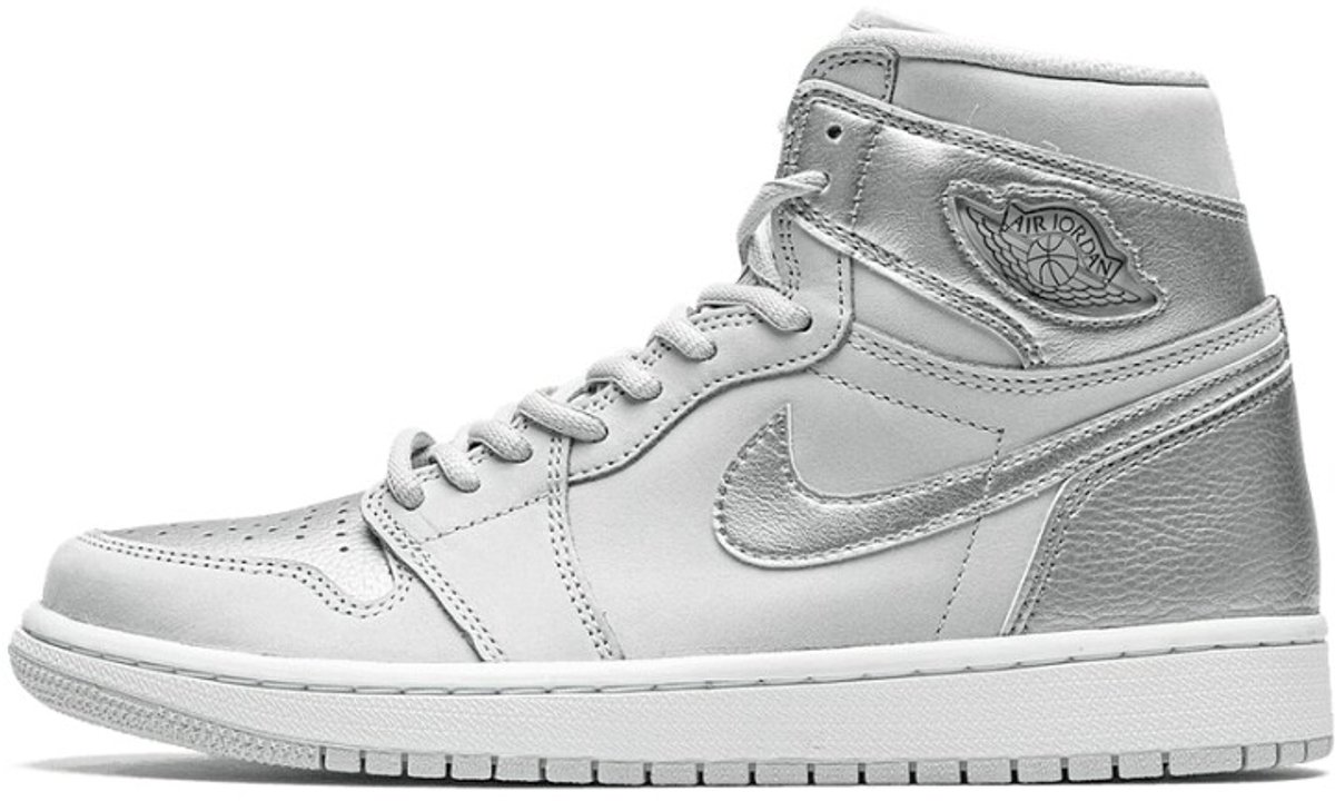 AIR Jordan 1 high OG CO neutral /metallic EUR Zilver