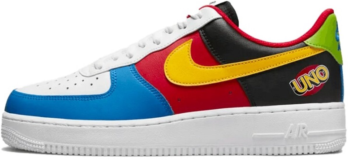 Nike Nike Air Force 1 ’07 QS ‘UNO Low’ Sneakers Unisex Wit