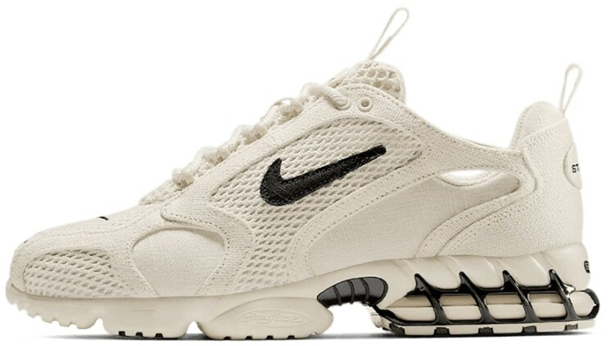 Nike Air Zoom Spiridon Caged Stussy Fossil Multikleur