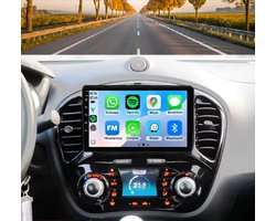 Autoradio 4/64 met Carplay en Android auto | Geschikt voor Nissan Juke 2 2010-2015 | Radio scherm met Navigatie | 2010 2011 2012 2013 2014 2015 | YF15