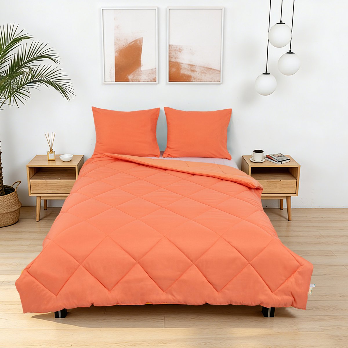 Sommarvino - Nordic Clay - Het hoesloos dekbed zonder overtrek |vaste hoes |wasbaar