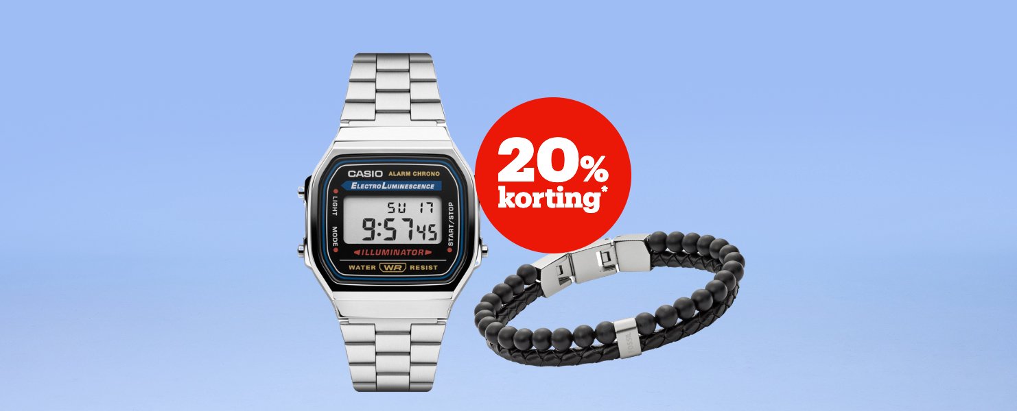 Tot 20% korting*