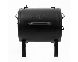 Char-Griller® 3-in-1 Draagbare Houtskool BBQ – Compacte Tafelbarbecue en Side Fire Box voor Smoker – Ideaal voor Tuin, Terras, Camping, en Balkon