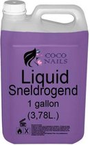 Acryl vloeistof (Liquid) Sneldrogend paars PRO 1 Gallon (3,78L)