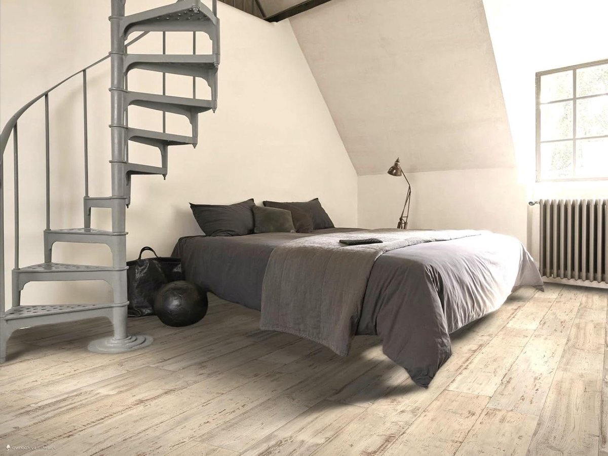 Vinyl vloerbedekking - PVC vloer - Woonruimte inrichten - Antislip oppervlak - 200 cm bree