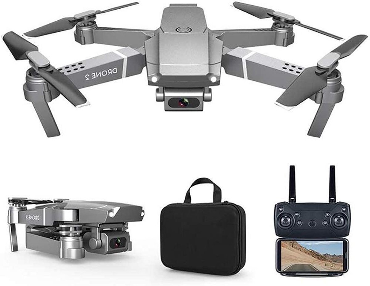 RC Drone - Quadcopter Vliegend - Luchtfotografie Maken - Opvouwbaar Ontwerp - 4K Camera - Zwart